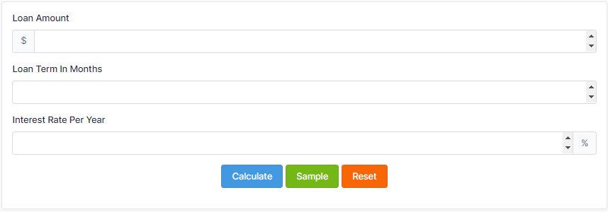 Loan Calculator 